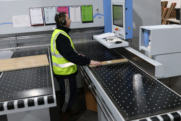 Livn Kitchen Furniture - Manufacturing - Made in Scotland